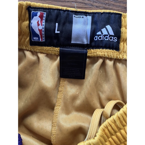 Los Angeles Lakers Swingman Shorts Mens Size Large Jersey NBA Adidas‎ - Picture 8 of 8
